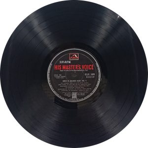 Songs Of Rabindranath – ECLP 2492 – HMV Black Label – Bangali LP Vinyl Record