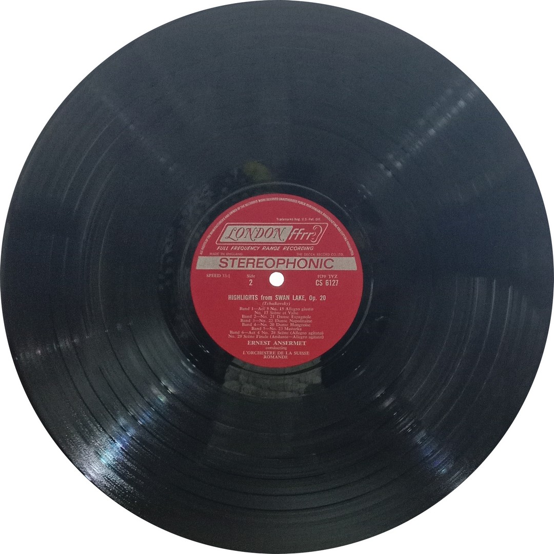 Tchaikovsky - Swan Lake Ballet Highlights - CS 6127 - (90-95%) - Western Classical LP Vinyl Record Tchaikovsky - Swan Lake Ballet Highlights - CS 6127 - (90-95%) - Western Classical LP Vinyl Record