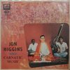 Jon Higgins Sings Carnatic Music - ECLP 2339 – HMV Black Label - (90-95%) – Indian Classical Vocal LP Vinyl Record