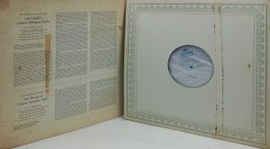 Johann Sebastian Bach – Präludien Und Fugen - 198 307 - Cover 3 Fold - Western Classical LP Vinyl Record