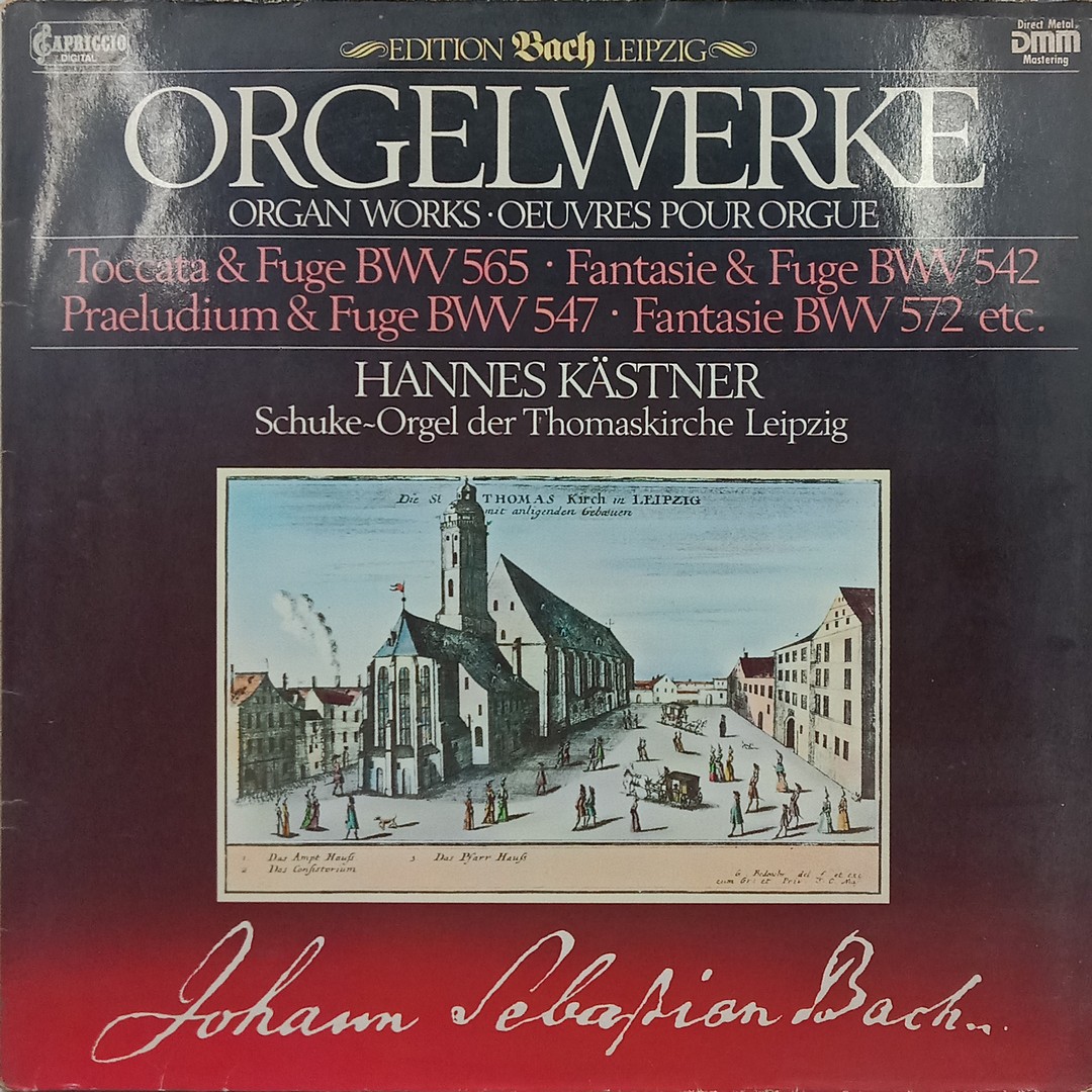 Orgelwerke - Hannes Kastner - C 27 069 - CBF - Western Classical LP Vinyl Record Orgelwerke - Hannes Kastner - C 27 069 - CBF - Western Classical LP Vinyl Record