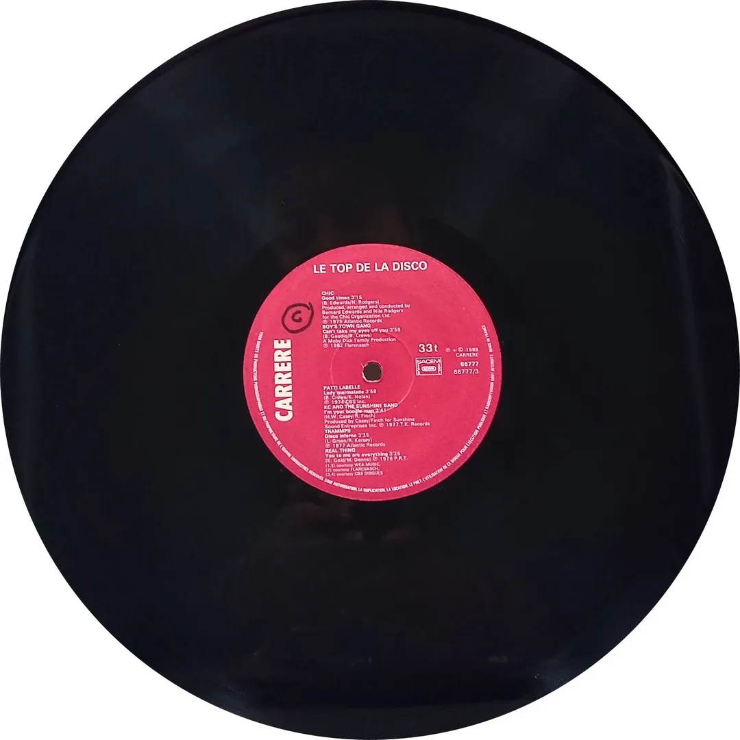 Le Top De La Disco - 66 777 - (90-95%) - 2LP SET - English LP Vinyl Record Le Top De La Disco - 66 777 - (90-95%) - 2LP SET - English LP Vinyl Record