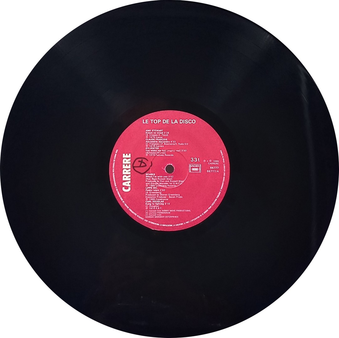 Le Top De La Disco - 66 777 - (90-95%) - 2LP SET - English LP Vinyl Record Le Top De La Disco - 66 777 - (90-95%) - 2LP SET - English LP Vinyl Record