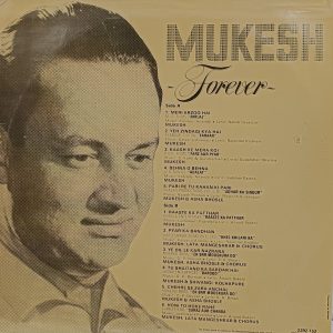 Mukesh - Forever - 2392 152 - (Condition 90-95%) - Film Hits LP Vinyl Record