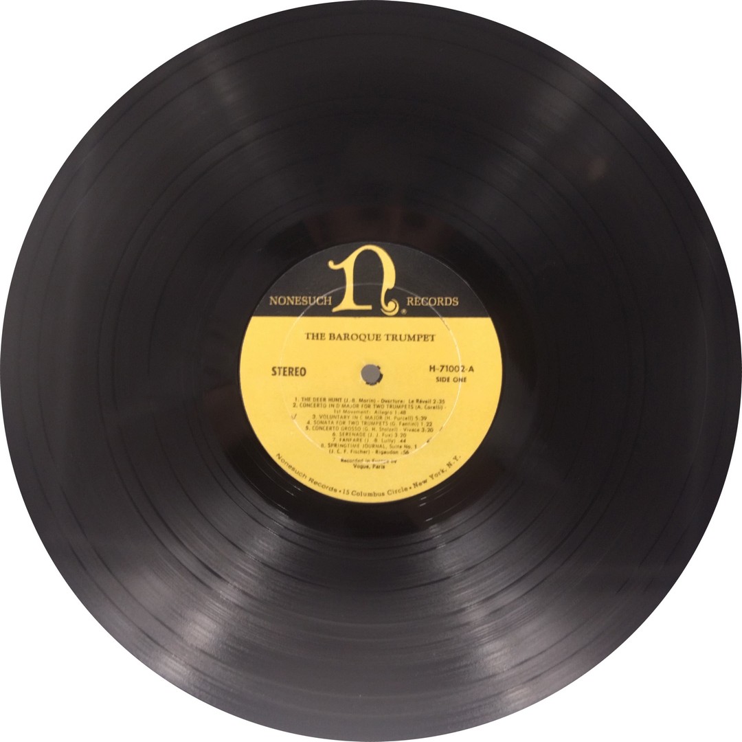 The Baroque Trumpet – H 71002 - Western Classical LP Vinyl Record The Baroque Trumpet – H 71002 - Western Classical LP Vinyl Record