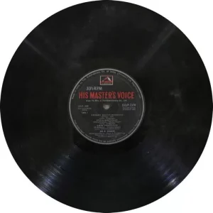 Jon B. Higgins - Carnatic Music Vol.2 - ECLP 2378 - HMV Black Label – Indian Classical Vocal LP Vinyl Record
