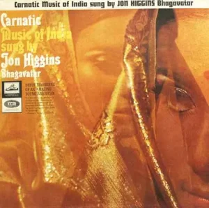 Jon B. Higgins - Carnatic Music Vol.2 - ECLP 2378 - HMV Black Label – Indian Classical Vocal LP Vinyl Record