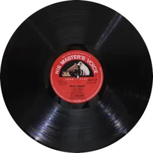 MEERA BHAJANS - EALP 1297 - (Conditon 90-95%) - HMV Red Label - Devotional LP Vinyl Record