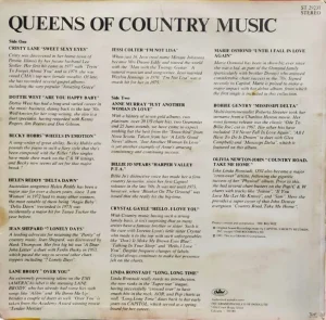 Queens Of Country Music - ST 29231 - English LP Vinyl Record