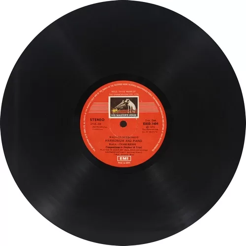 Raga On Keyboard - EASD 1404 - HMV Colour Label - (90-95%)- Indian Classical Instrumental LP Vinyl Record Raga On Keyboard - EASD 1404 - HMV Colour Label - (90-95%)- Indian Classical Instrumental LP Vinyl Record