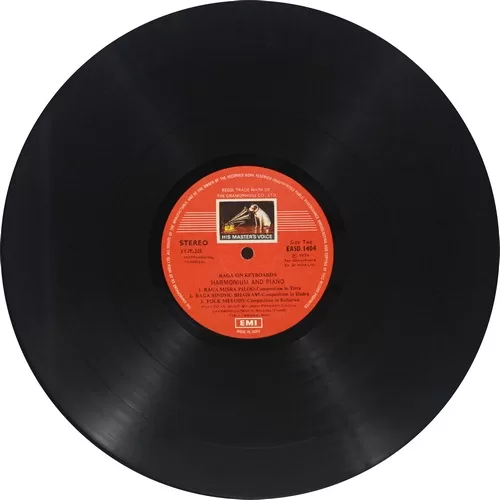 Raga On Keyboard - EASD 1404 - HMV Colour Label - (90-95%)- Indian Classical Instrumental LP Vinyl Record Raga On Keyboard - EASD 1404 - HMV Colour Label - (90-95%)- Indian Classical Instrumental LP Vinyl Record