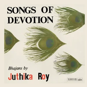 Juthika Roy Bhajan Of - ECLP 2278 - (Condition - 75-80%) – HMV Black Label – Cover Reprinted - Devotional LP Vinyl Record
