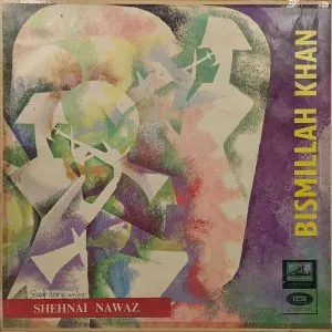 Bismillah Khan - EALP 1315 - HMV Red Label - (Condition - 85-90%) - Indian Classical Instrumental LP Vinyl Record