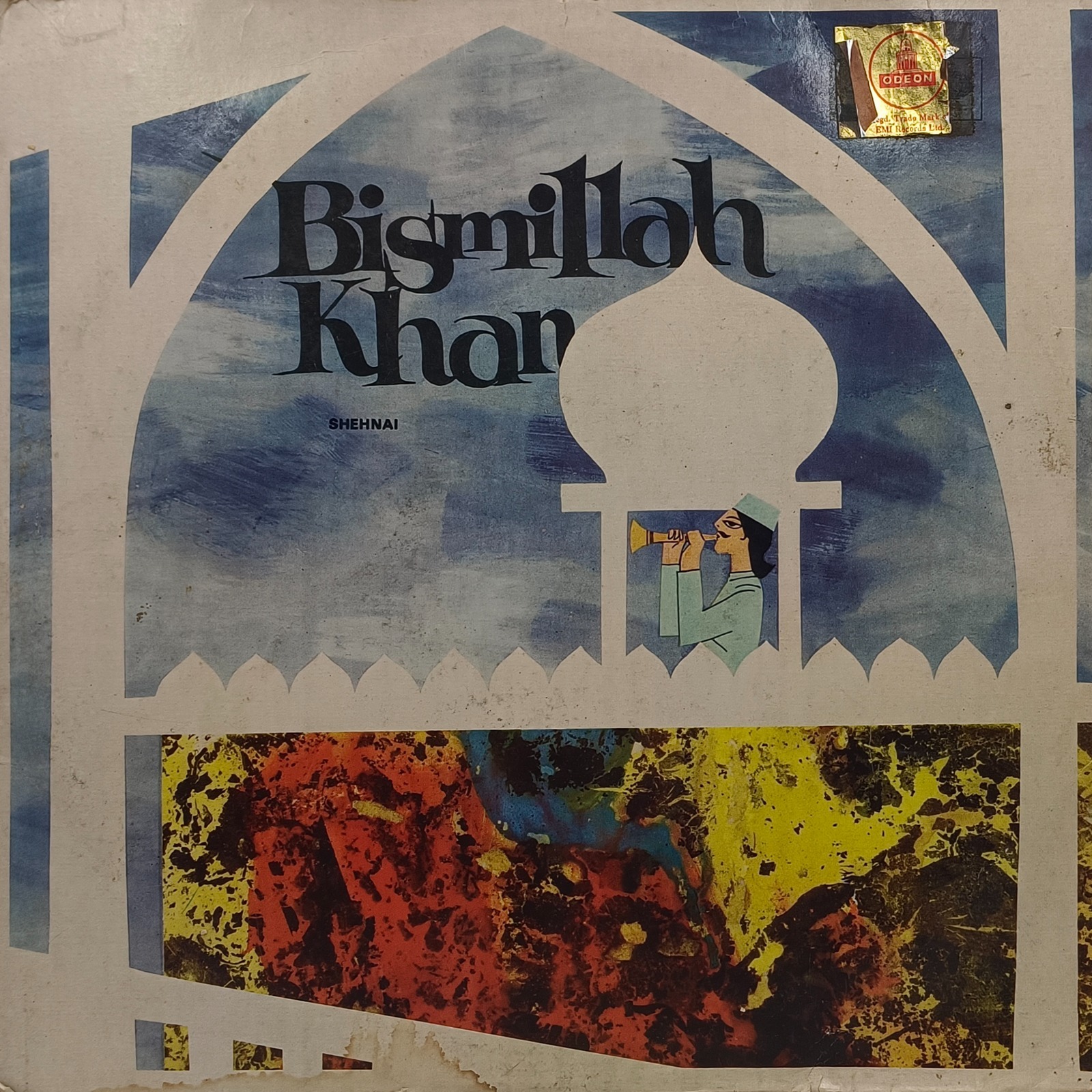 Bismillah Khan And Party - EASD 1329 - HMV Red Label - (Condition 75-80%) - Indian Classical Instrumental LP Vinyl Record Bismillah Khan And Party - EASD 1329 - HMV Red Label - (Condition 75-80%) - Indian Classical Instrumental LP Vinyl Record