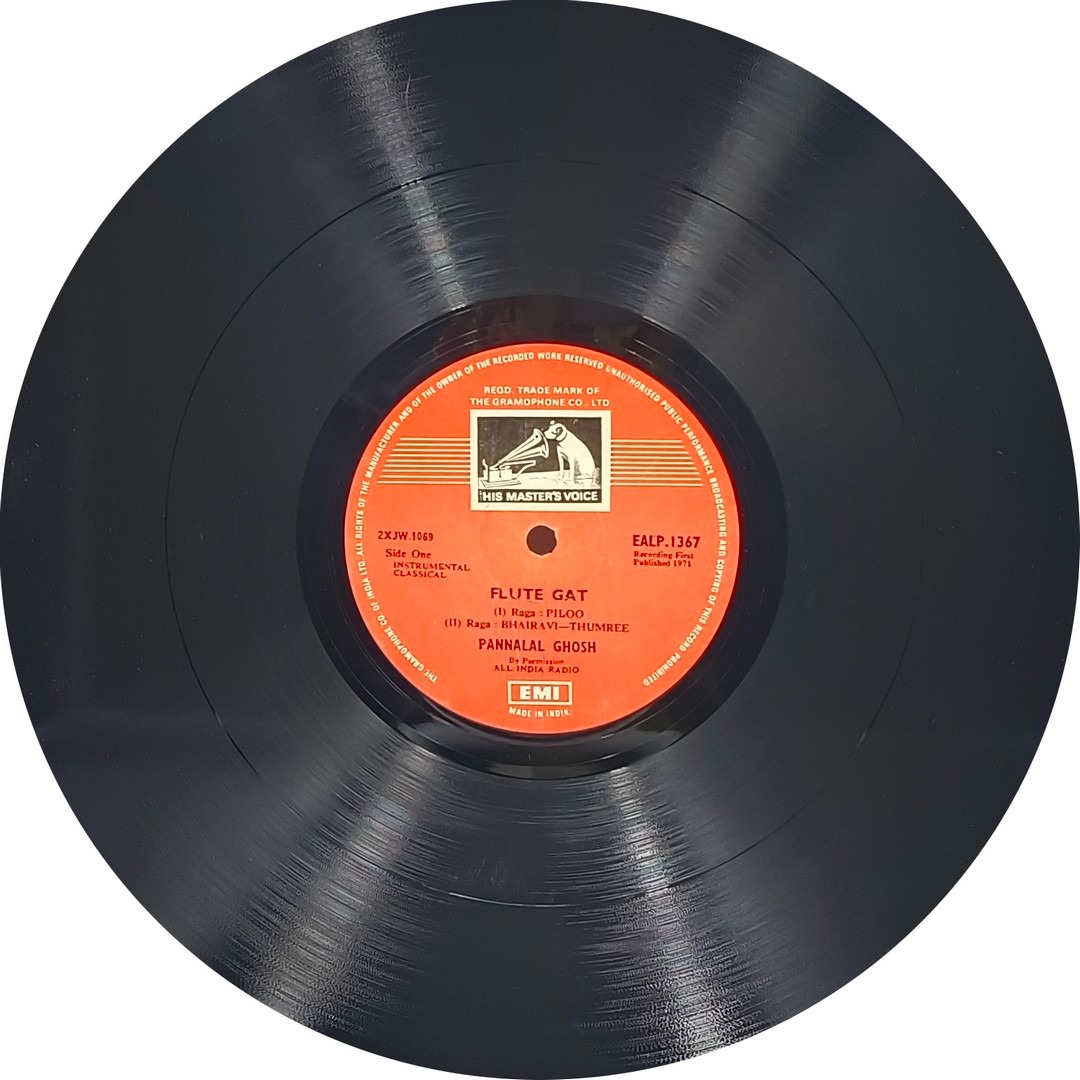 Pannalal Ghosh - Great Master - Great Music - EALP 1367 - (Condition 90-95%) - Indian Classical Instrumental LP Record Pannalal Ghosh - Great Master - Great Music - EALP 1367 - (Condition 90-95%) - Indian Classical Instrumental LP Record