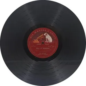 The Music of Timir baran - ECLP 2261 - (Condition 85-90%) – HMV Label – Indian Classical Instrument LP Vinyl Record