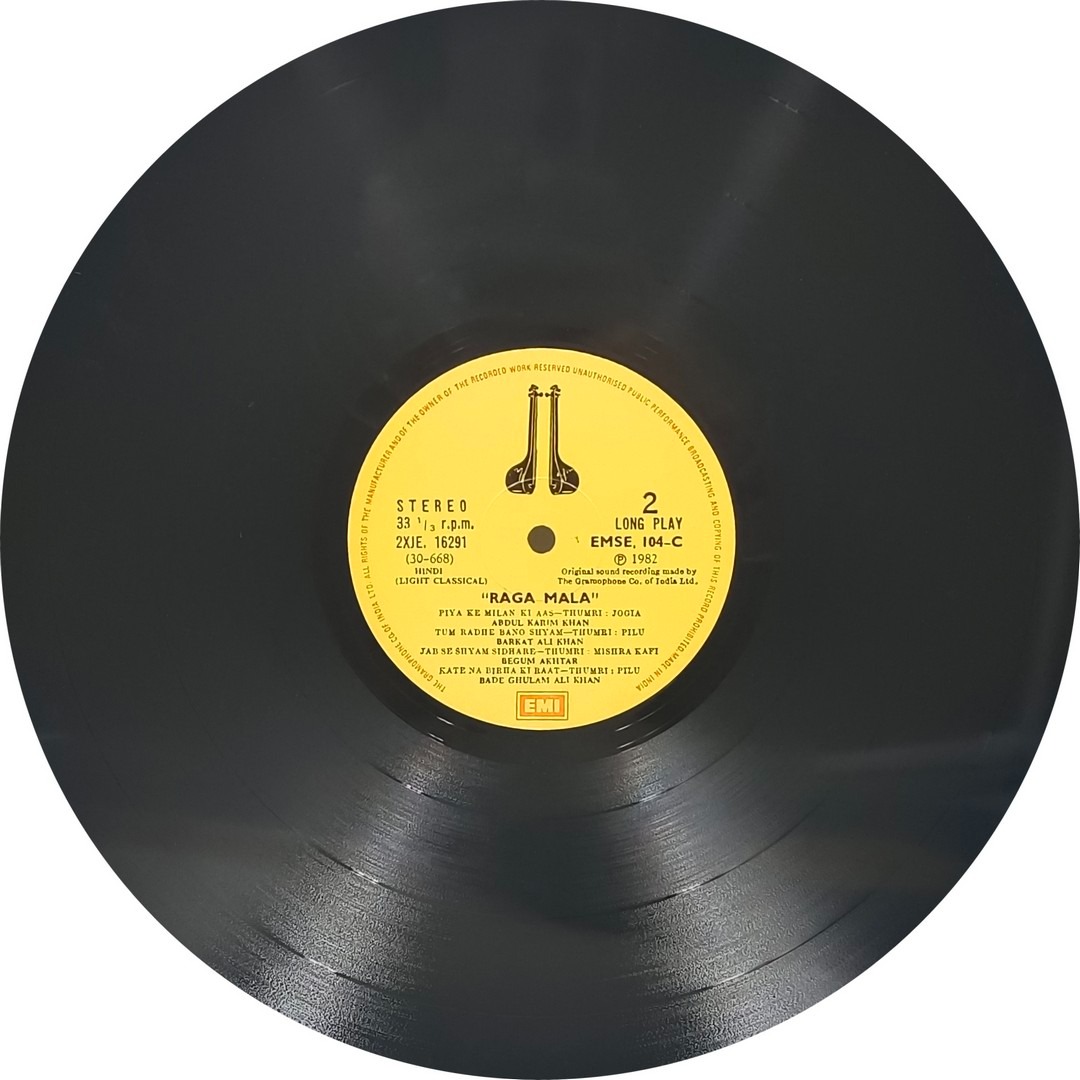 Raga Malika - EMSE 104 - (Condition - 85-90%) - 3LP - Indian Classical Instrumental LP Vinyl Record Raga Malika - EMSE 104 - (Condition - 85-90%) - 3LP - Indian Classical Instrumental LP Vinyl Record