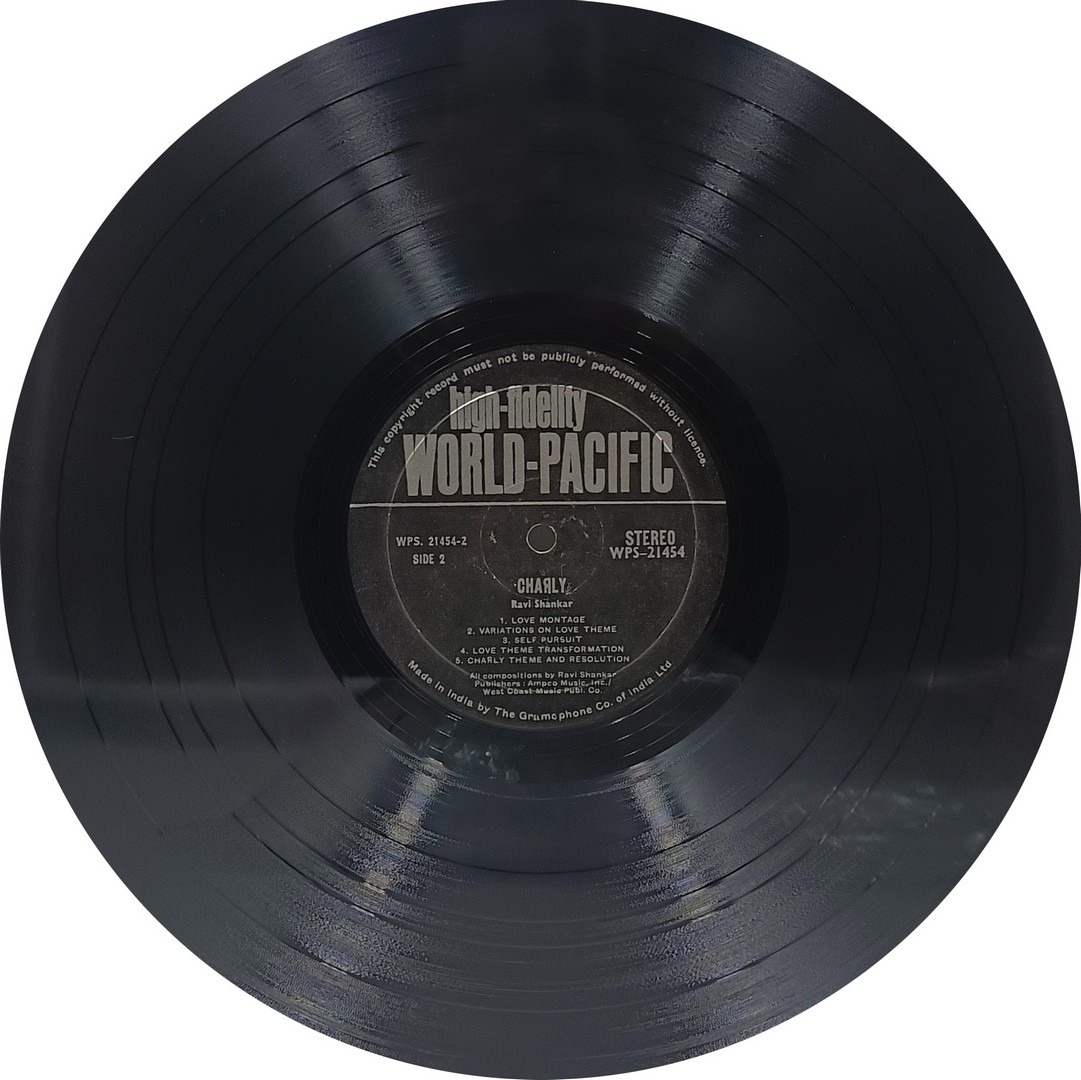 Ravi Shankar - Charly - WPS 21454 - (Condition - 85-90%) - Indian Classical Instrumental LP Vinyl Record Ravi Shankar - Charly - WPS 21454 - (Condition - 85-90%) - Indian Classical Instrumental LP Vinyl Record