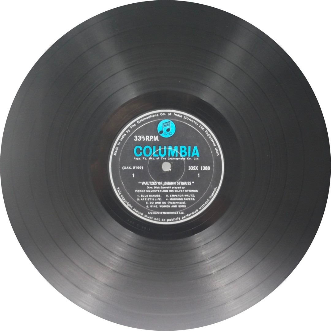 Waltzes Of Johann Strauss - 33SX 1388 - (Condition - 90-95%) - Western Classical LP Vinyl Record Waltzes Of Johann Strauss - 33SX 1388 - (Condition - 90-95%) - Western Classical LP Vinyl Record