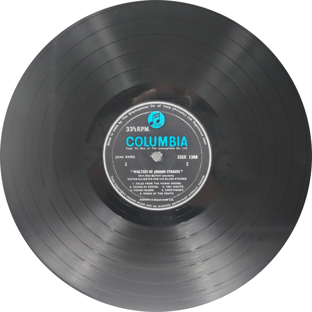 Waltzes Of Johann Strauss - 33SX 1388 - (Condition - 90-95%) - Western Classical LP Vinyl Record Waltzes Of Johann Strauss - 33SX 1388 - (Condition - 90-95%) - Western Classical LP Vinyl Record
