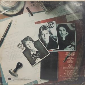 Paul McCartney And Wings - Band on The Run - PAS 10007 - (Condition 80-85%) - English LP Vinyl Record