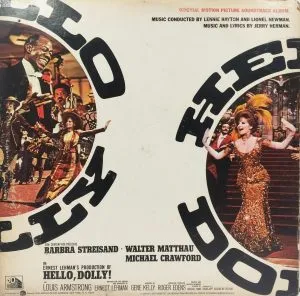 Hello Dolly - DTCS 5103 - Cover Book Fold - English LP Vinyl Record