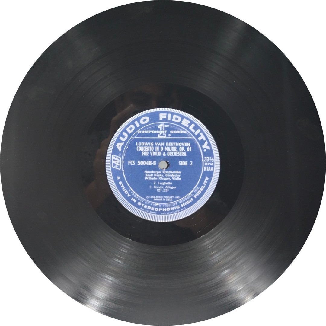 Ludwig van Beethoven - Concerto in D Major Opus 61 - FCS 50048 - Western Classical LP Vinyl Record Ludwig van Beethoven - Concerto in D Major Opus 61 - FCS 50048 - Western Classical LP Vinyl Record