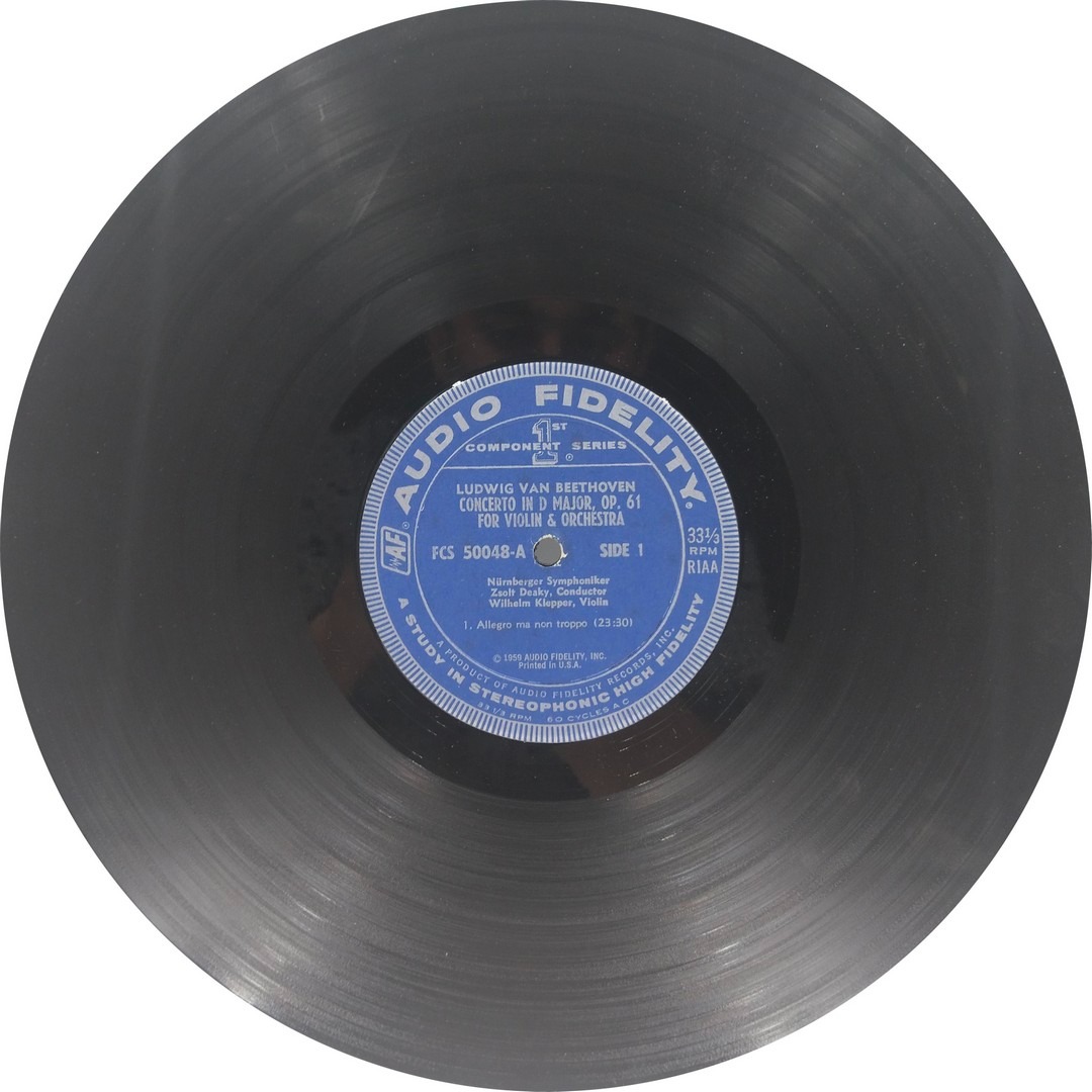 Ludwig van Beethoven - Concerto in D Major Opus 61 - FCS 50048 - Western Classical LP Vinyl Record Ludwig van Beethoven - Concerto in D Major Opus 61 - FCS 50048 - Western Classical LP Vinyl Record