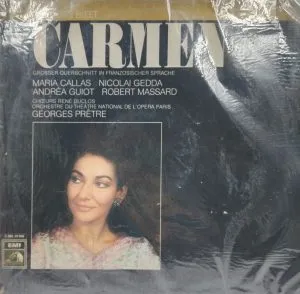 Carmen - Grosser Querschnitt in Französischer Sprache - C 063 01966 – Western Classical LP Vinyl Record