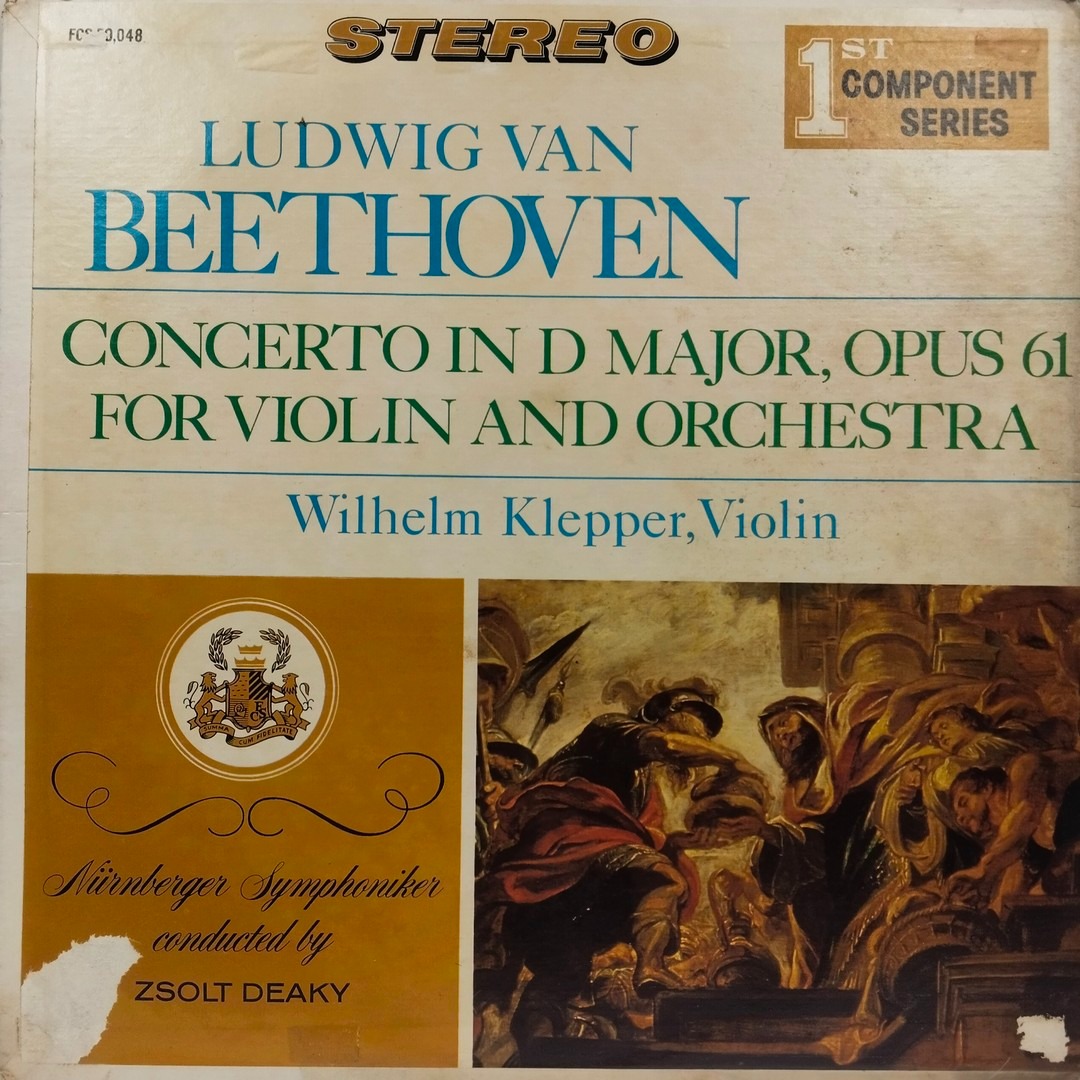 Ludwig van Beethoven - Concerto in D Major Opus 61 - FCS 50048 - Western Classical LP Vinyl Record Ludwig van Beethoven - Concerto in D Major Opus 61 - FCS 50048 - Western Classical LP Vinyl Record
