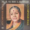 M. S. Subbulakshmi - At Carnegie Hall - ECSD 3305/6/7 - 3LP Set - Indian Classical Instrumental LP Vinyl Record