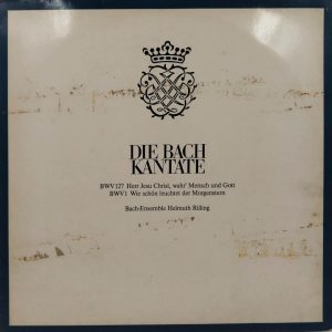 Die Bach Kantate - BWV 127, BWV 1 - 98719 - Western Classical LP Vinyl Record