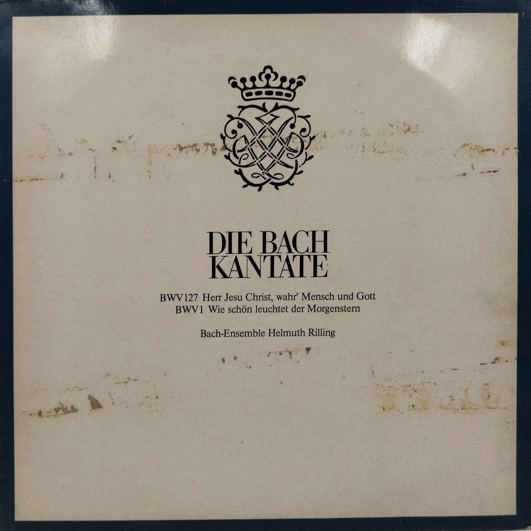 Die Bach Kantate - BWV 127, BWV 1 - 98719 - Western Classical LP Vinyl Record Die Bach Kantate - BWV 127, BWV 1 - 98719 - Western Classical LP Vinyl Record