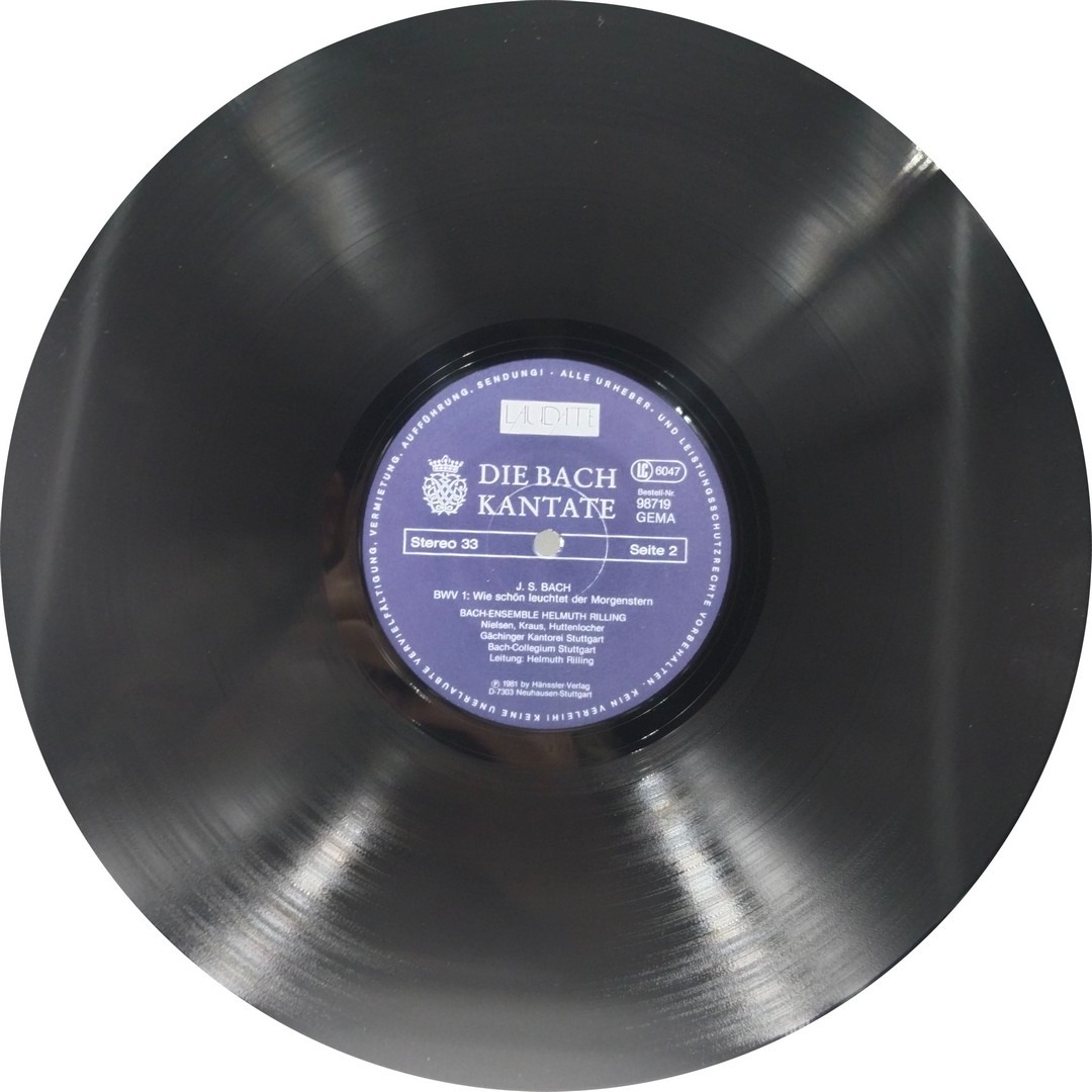 Die Bach Kantate - BWV 127, BWV 1 - 98719 - Western Classical LP Vinyl Record Die Bach Kantate - BWV 127, BWV 1 - 98719 - Western Classical LP Vinyl Record