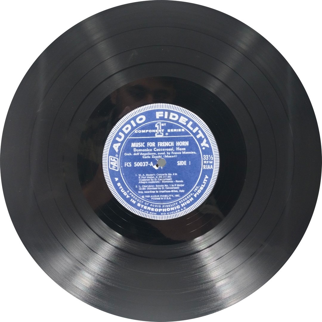 Angelicum Orchestra - Music for the French Horn - FCS 50037 - Western Classical LP Vinyl Record Angelicum Orchestra - Music for the French Horn - FCS 50037 - Western Classical LP Vinyl Record