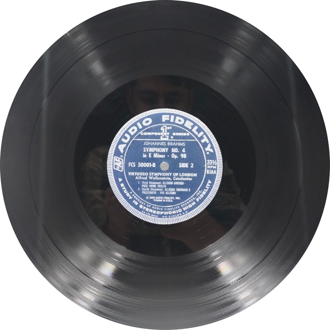 Brahms - Symphony No. 4 in E Minor op. 98 - FCS 50001 - Western Classical LP Vinyl Record Brahms - Symphony No. 4 in E Minor op. 98 - FCS 50001 - Western Classical LP Vinyl Record
