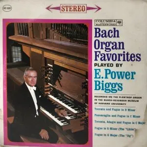 Bach Organ Favorites - MS 6261 - Western Classical LP Vinyl Record