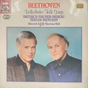 Beethoven - Volkslieder Folk Songs - 27 0045 1 – CBF - HRL - Western Classical LP Vinyl Record