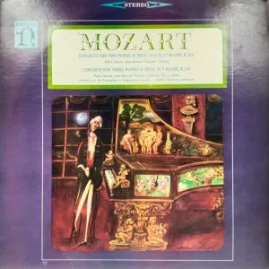 Mozart – Concerto for Two Pianos & Three Pianos - H 71028 - Western Classical LP Vinyl Record