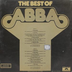 Abba - The Best Of - 2459 318 - (Condition 85-90%) - English LP Vinyl Record