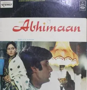 Abhimaan -D/MOCE 4183 - (Condition 90-95%) - Odeon First Pressing - Bollywood Rare LP Vinyl