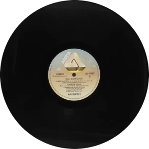Air Supply – Now And Forever - AL 9587 - English LP Vinyl Record