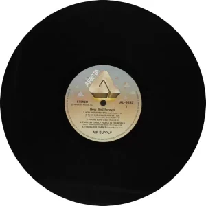 Air Supply – Now And Forever - AL 9587 - English LP Vinyl Record