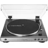 Audio-Technica AT-LP60X Gun Metal Turntable – Fully Automatic Belt-Drive Vinyl Record Player with Built-in Phono Preamp