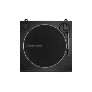 Audio-Technica AT-LP60X Gun Metal Turntable – Fully Automatic Belt-Drive Vinyl Record Player with Built-in Phono Preamp