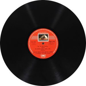 Bade Ghulam Ali - EALP 1516 - (Condition - 85-90%) - HMV Colour Label - Indian Classical Vocal LP Vinyl Record