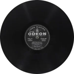 Bade Ghulam Ali Khan - Padma Bhooshan - MOAE 5004 - (Condition 90-95%) - Odeon First Pressing - Indian Classical Vocal LP Vinyl Record