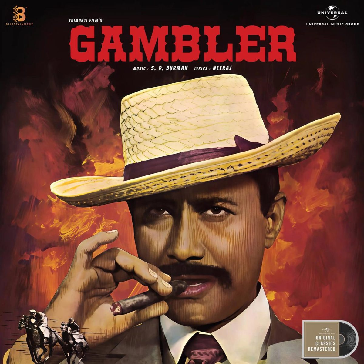 Gambler - 199975355155 - Record Colour - Red – Cover Book Fold - New Release Hindi LP Vinyl Record