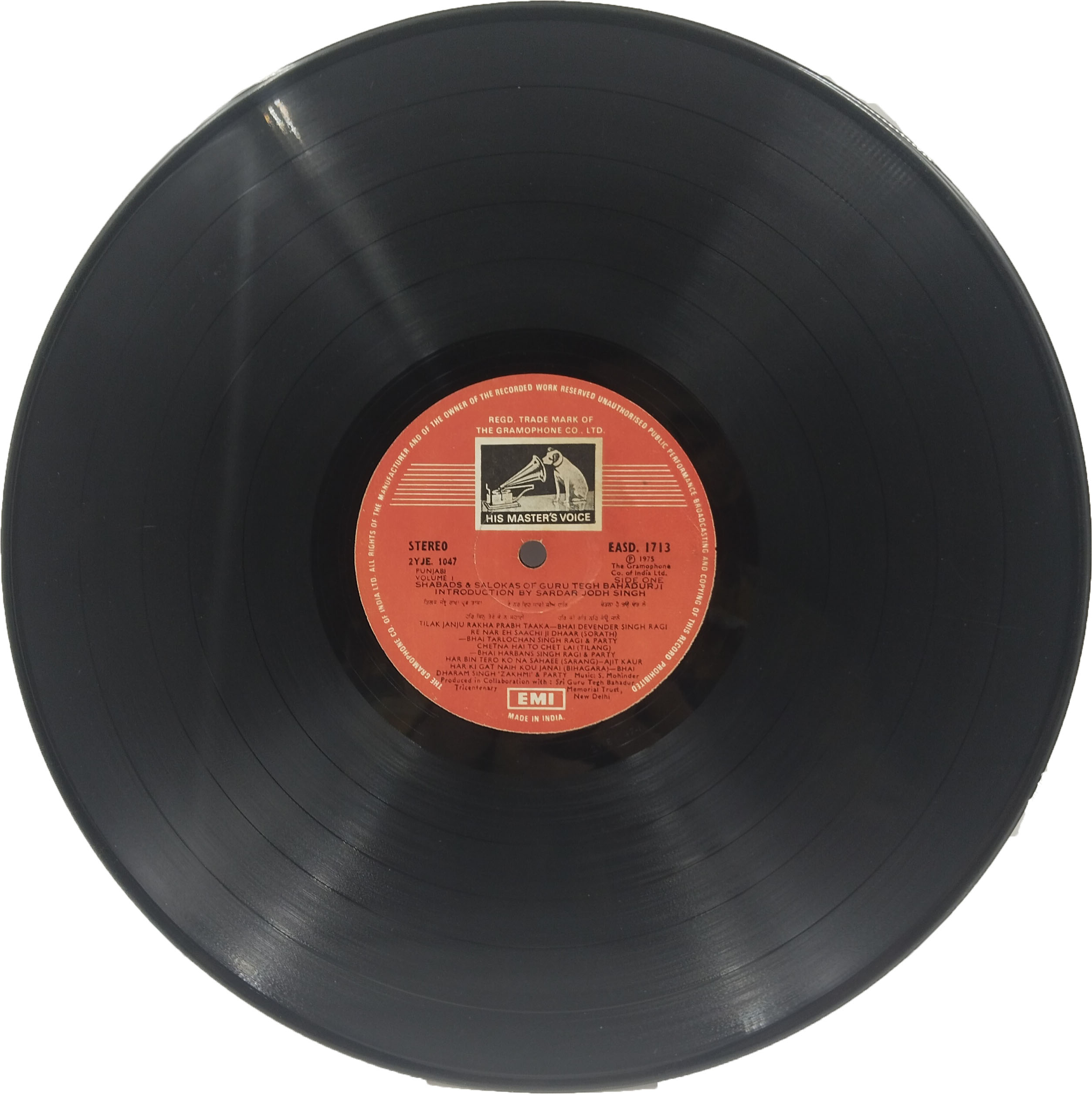 Shabads And Salokas Of Tegh Bahadur Ji - EASD 1713/14 - (80-85%) - 2LP - CR - Punjabi Devotional LP Vinyl Record Shabads And Salokas Of Tegh Bahadur Ji - EASD 1713/14 - (80-85%) - 2LP - CR - Punjabi Devotional LP Vinyl Record
