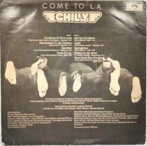 Chilly – Come To L.A. - 2417 124 - (85-90%) - English LP Vinyl Record